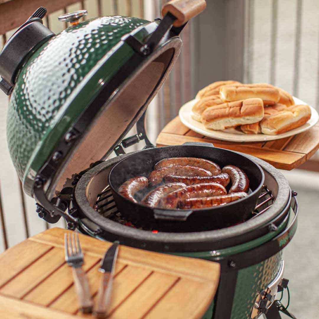 Ripiani in legno laterali Big Green Egg