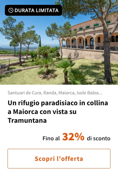 Un rifugio paradisiaco in collina a Maiorca con vista su Tramuntana
