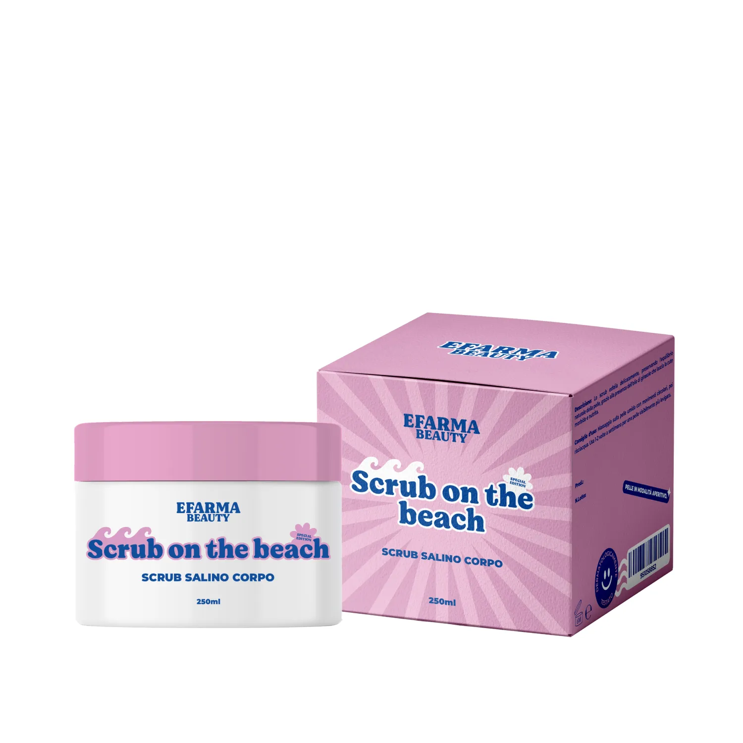 eFarma Beauty Scrub On The Beach Scrub Salino Corpo 250 ml