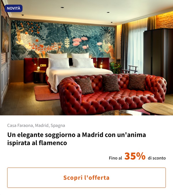 Un elegante soggiorno a Madrid con un'anima ispirata al flamenco