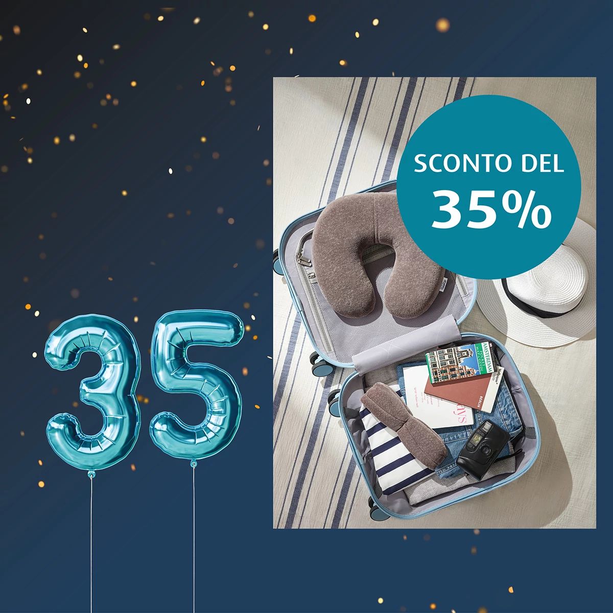 Promo accessoires de voyage 35 %
