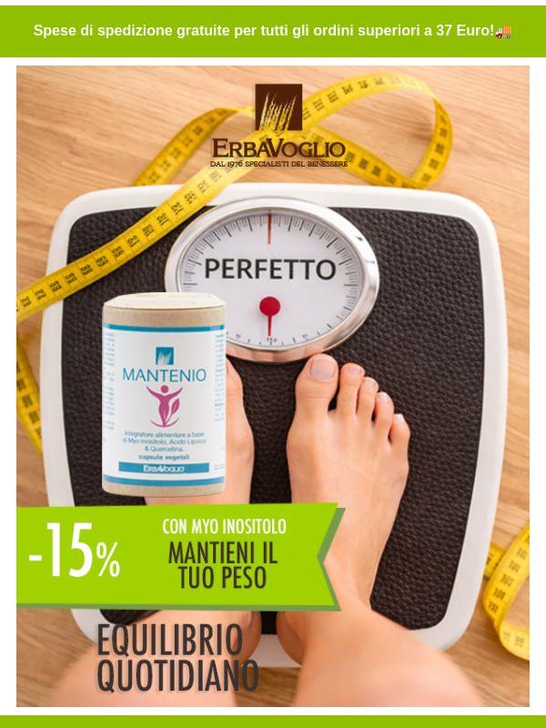 Effetto Yoyo dopo la dieta? Mantieni i risultati raggiunti con Mantenio di Erbavoglio 🌿