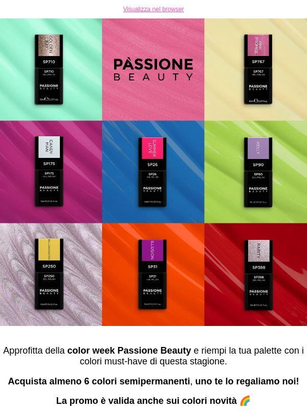 COLOR WEEK 🌈 Semipermanenti in promozione