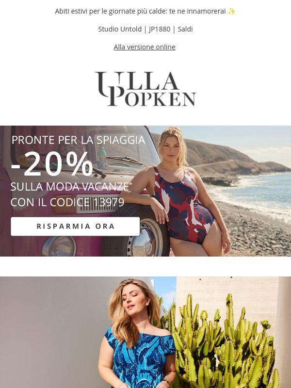 💛 -20% di sconto sui look per le vacanze