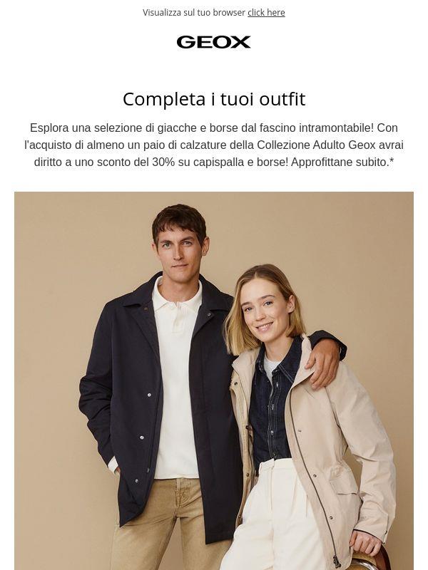 -30% su capispalla e borse acquistando un paio di calzature adulto! 🛍️