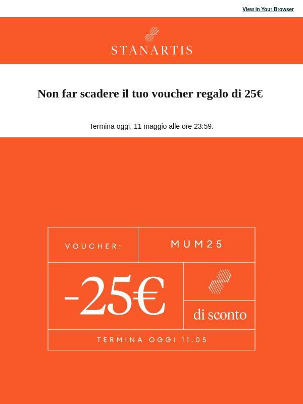 Non perderlo! Voucher -25€ in scadenza🎁