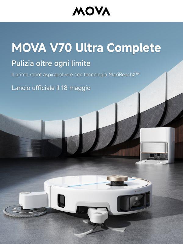 ⏳ Ultime ore per le offerte Giardino + Anteprima esclusiva del robot aspirapolvere V70!
