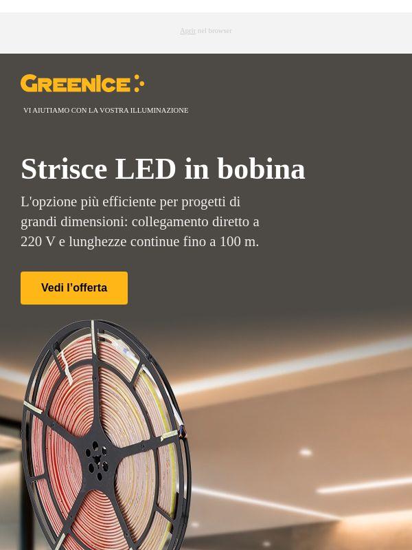 Scopri le nostre Strisce LED a 220VAC – Soluzioni Professionali