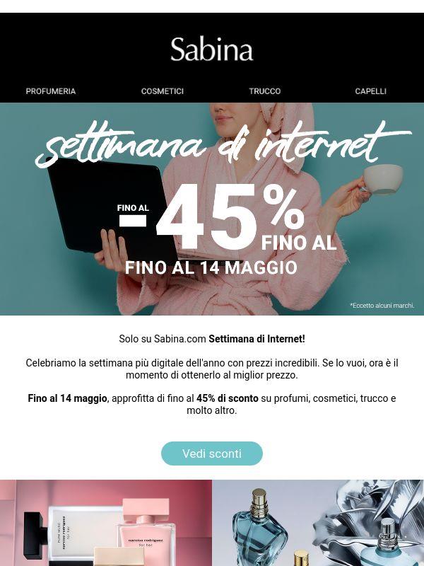 Fino al -45% | Settimana di Internet 💻