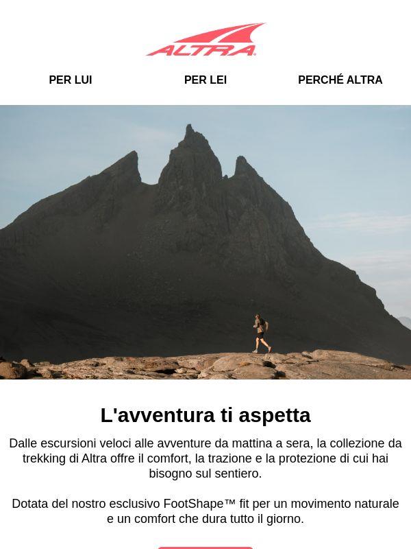 Vai più lontano nel tuo prossimo trekking 🏔️