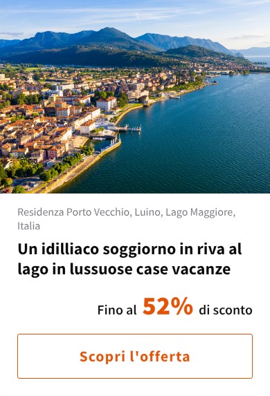 Un idilliaco soggiorno in riva al lago in lussuose case vacanze