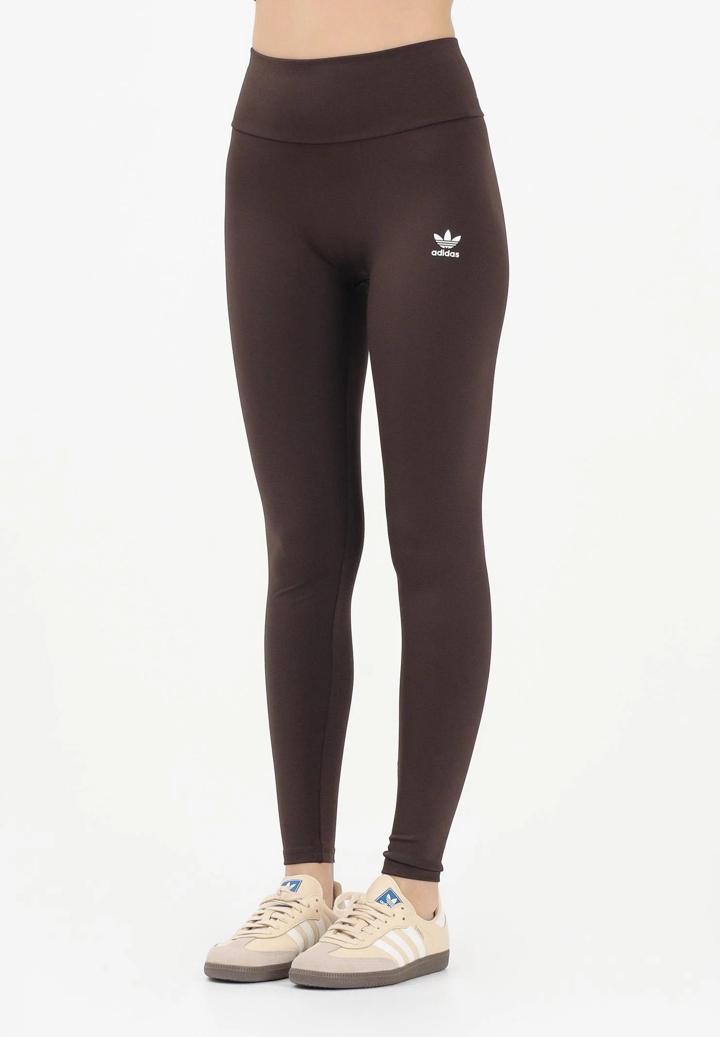 Image of ADIDAS ORIGINALS Leggings ESSENTIALS marrone da donna