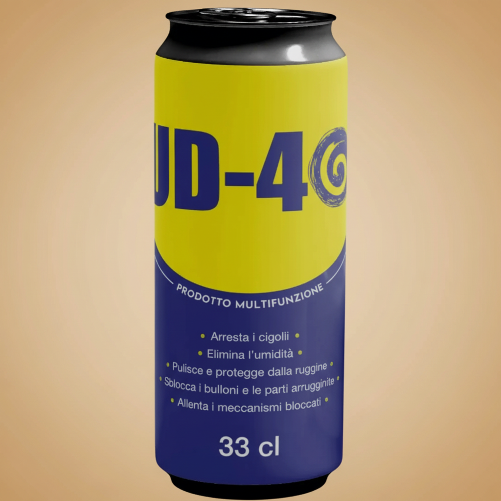 A can of WD-40 multi-purpose product, 33 cl.