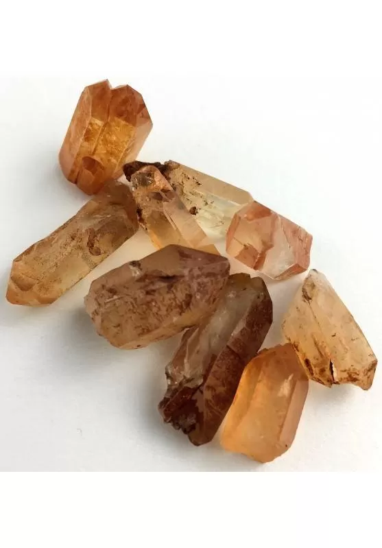 Image of MINERALI  Punta QUARZO EMATOIDE Grezzo Collezionismo Chakra Alta Qualita A+