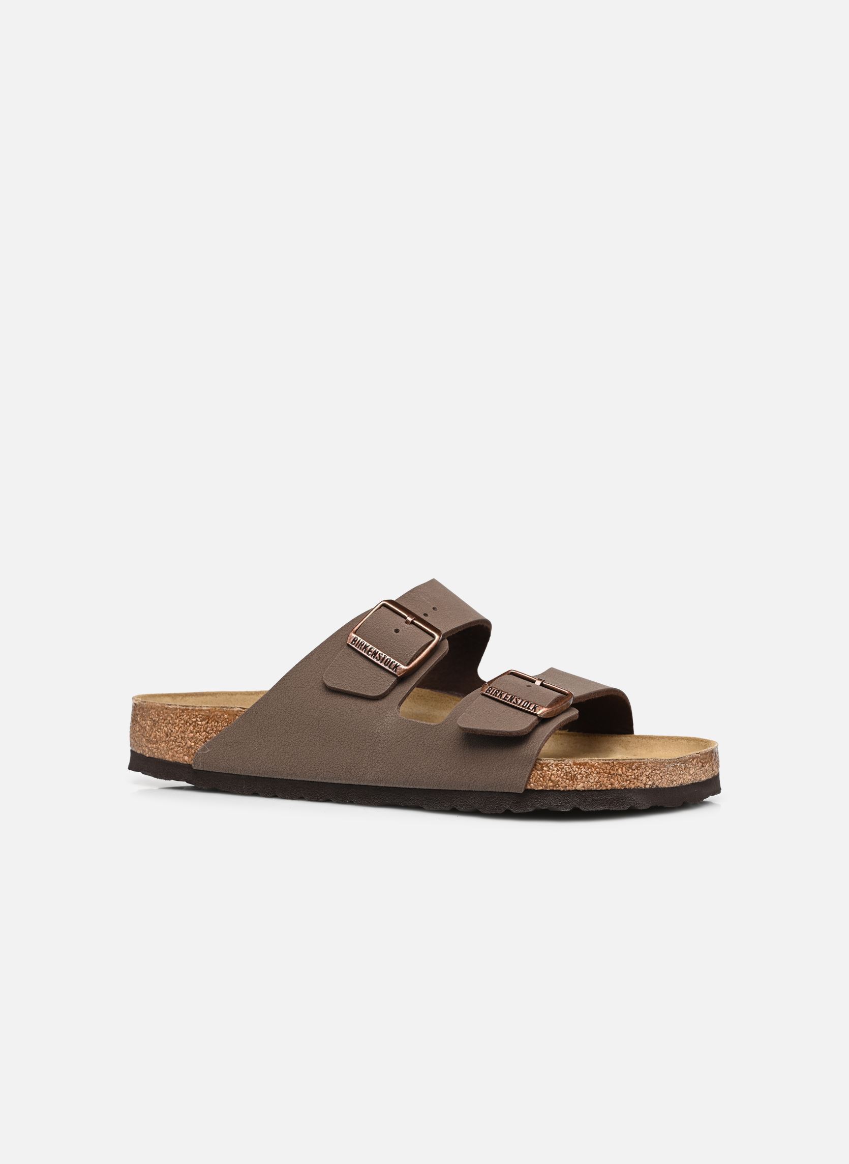 Birkenstock Mules Arizona Birko-Flor Birkibuc - Regular homme marron