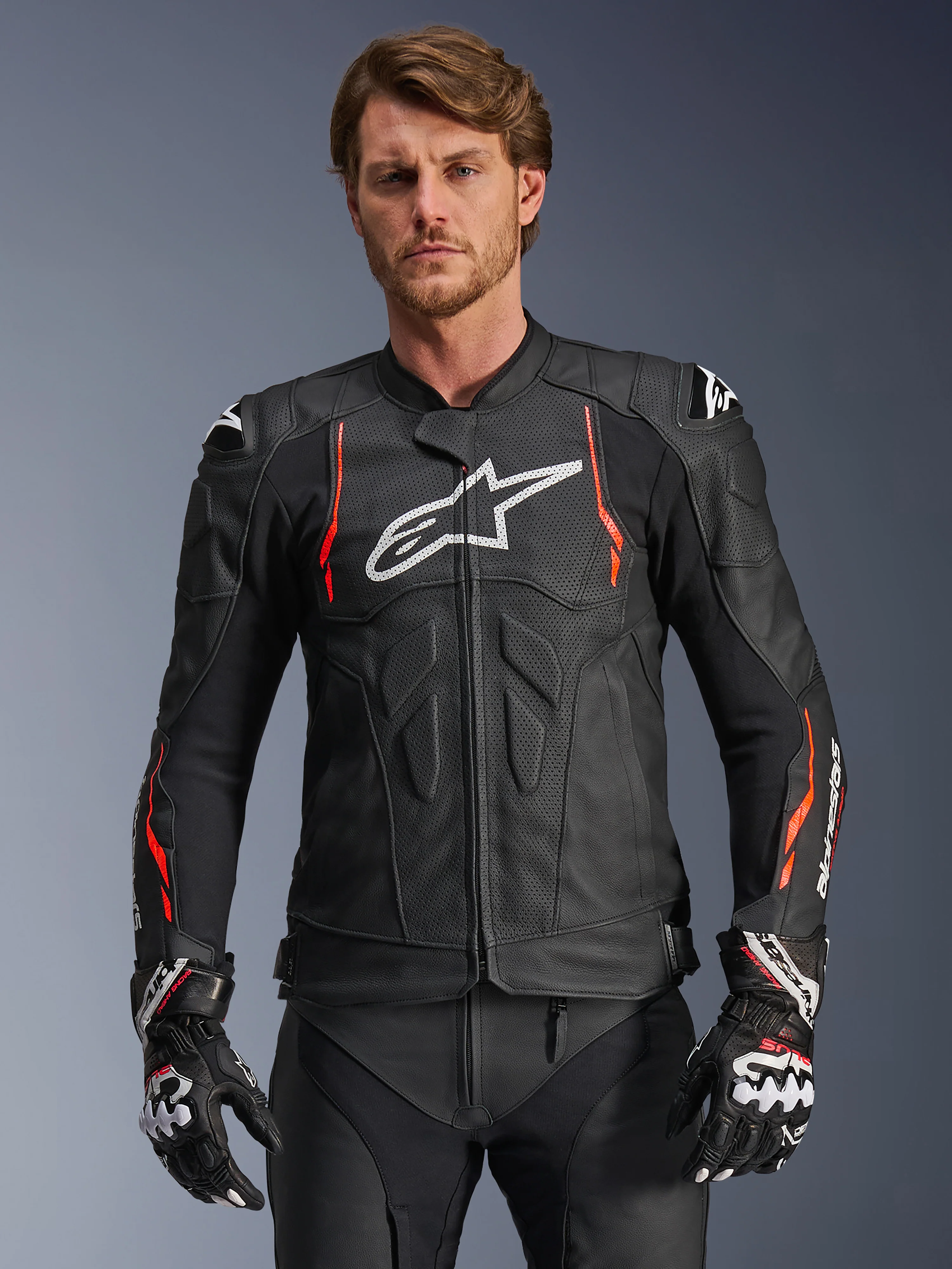 Image of Giacca In Pelle Dusk Airflow