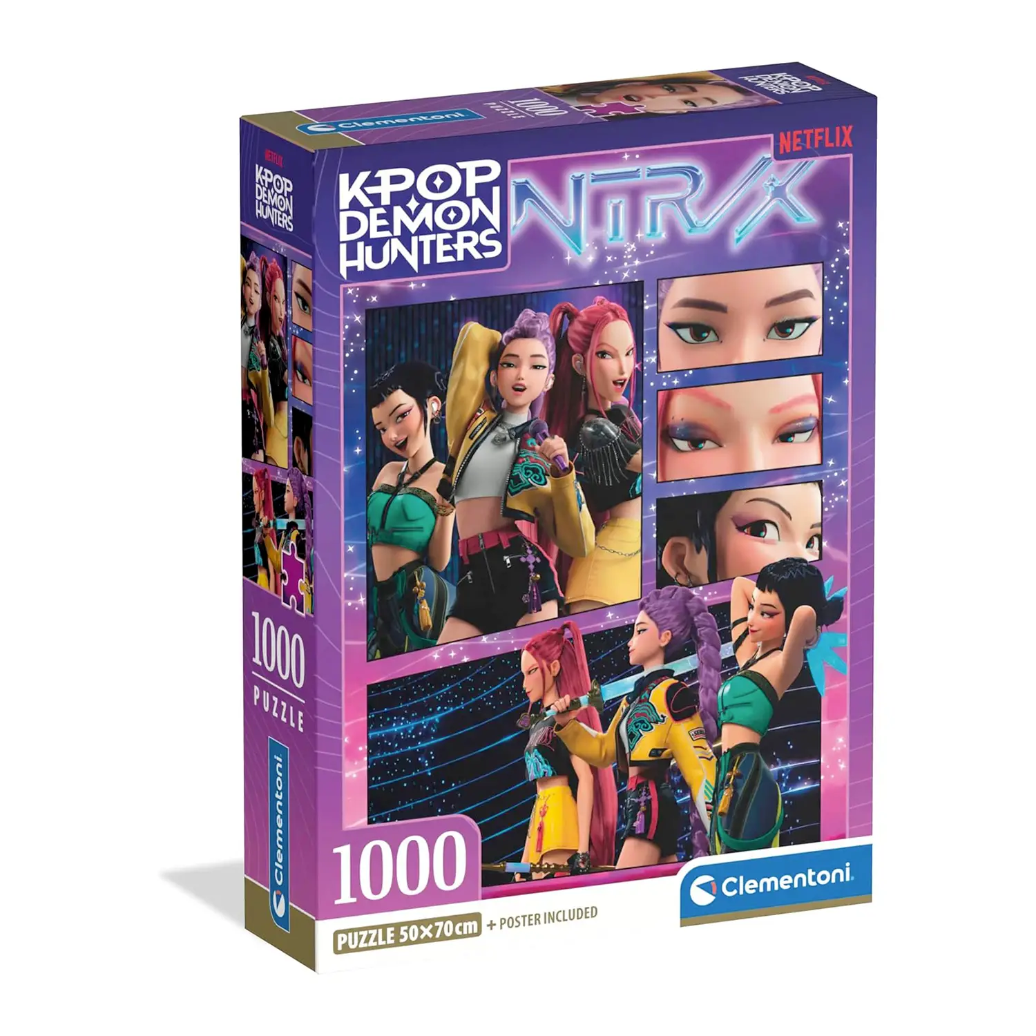 Puzzle 1000 Pezzi Compact K Pop Demon Hunters