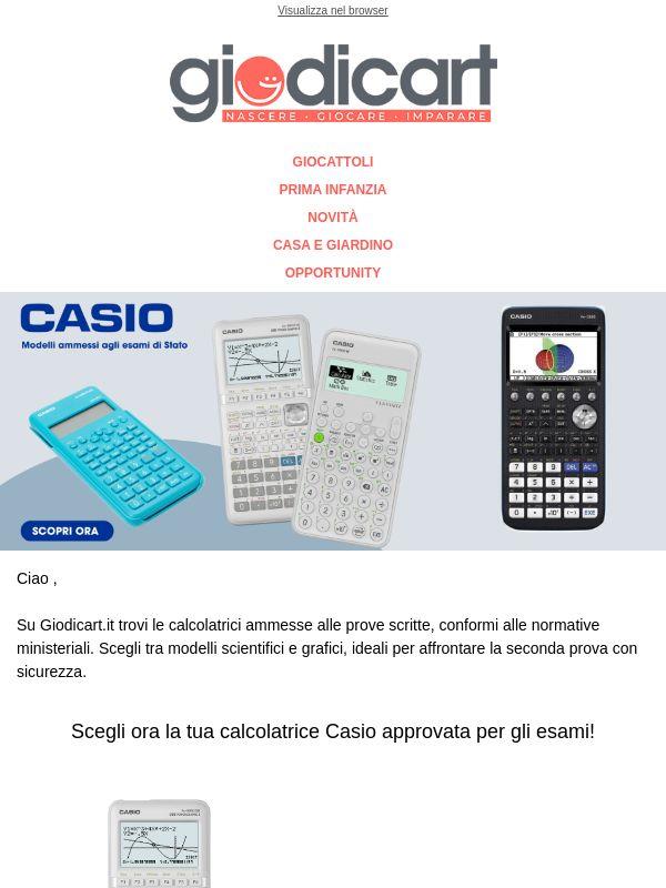 Esami di Stato 2026? Scegli la calcolatrice giusta! ✅