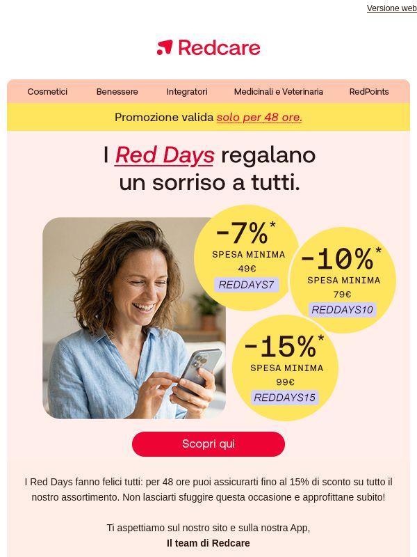 📍Solo oggi e domani: risparmia fino al 15% su tutto!
