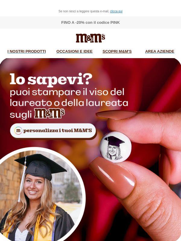 🎓 I visi sugli M&M'S? Sì!