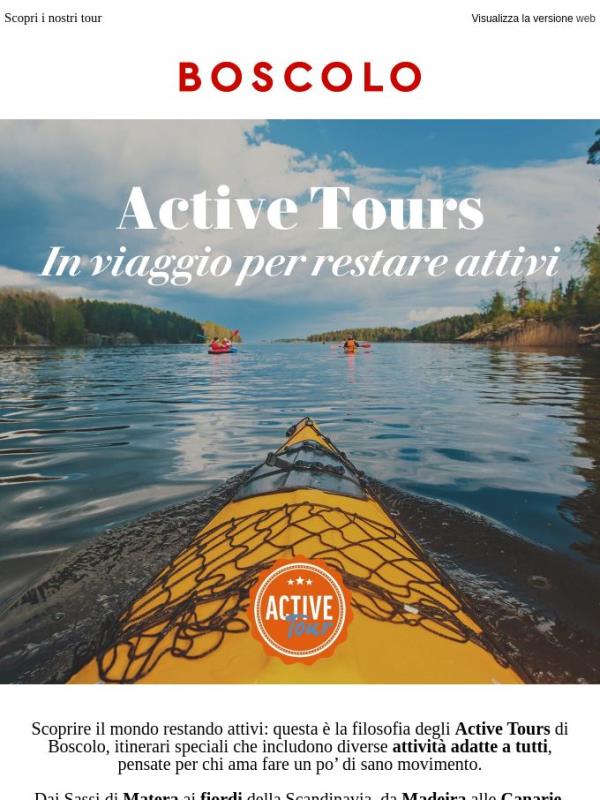 Active Tours: i viaggi per chi ama stare attivo