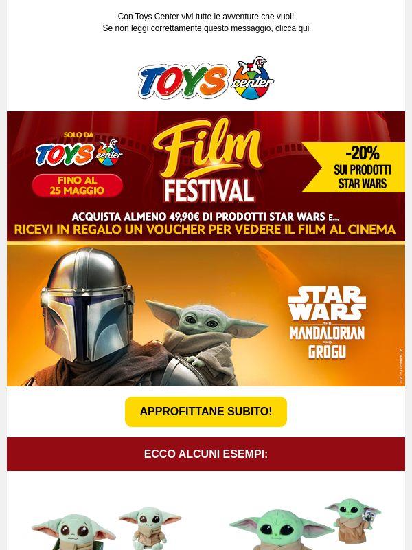 ⚔️ -20% sui prodotti STAR WARS! In più in regalo un voucher cinema!