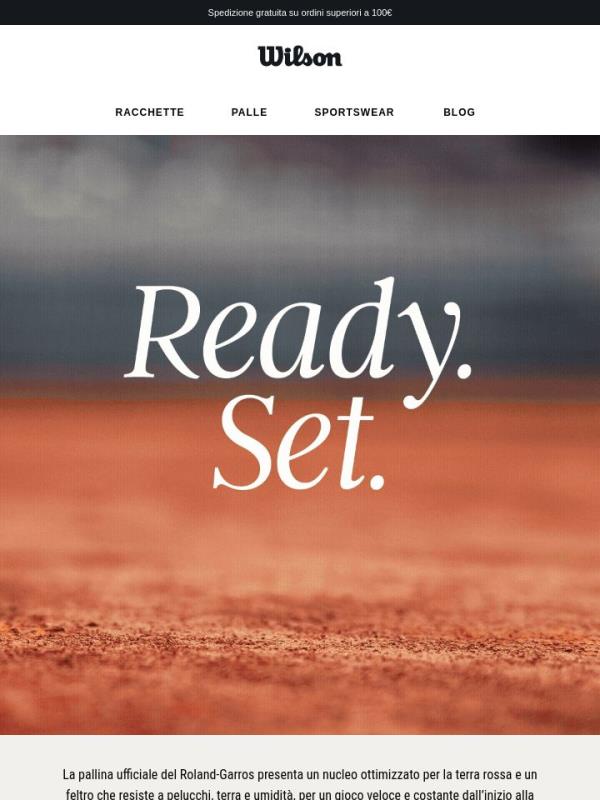 La pallina ufficiale del Roland-Garros