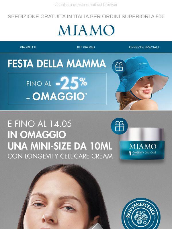 Trattamento pro-longevità: la mini-size è in OMAGGIO ancora per poco!