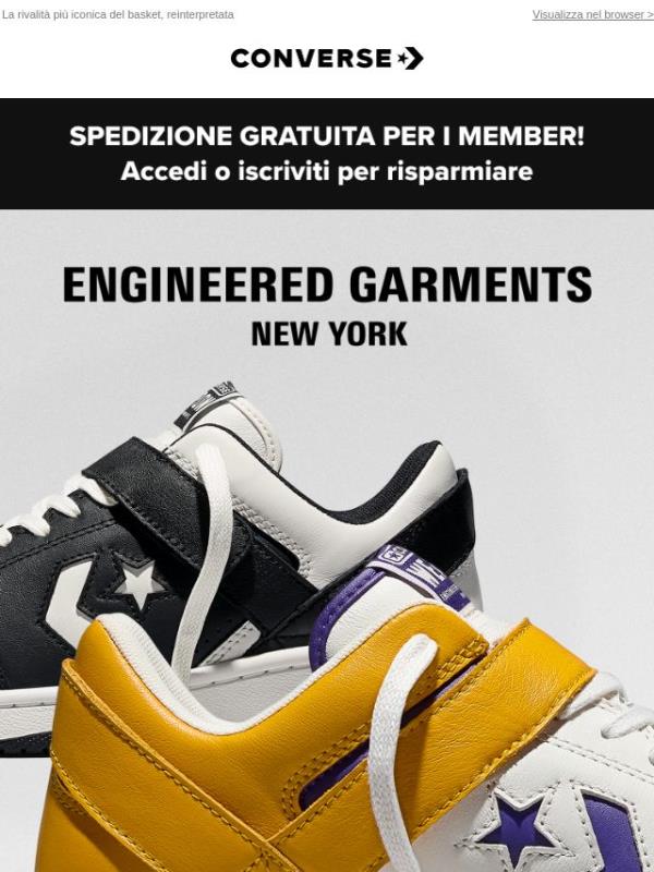 Converse x Engineered Garments Weapon