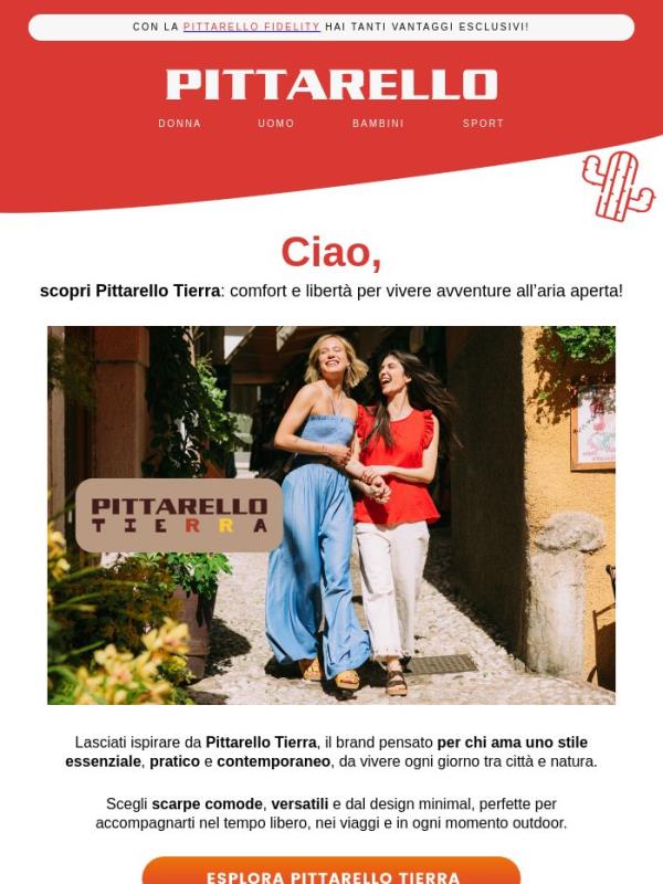 Pittarello Tierra 🌿 Libertà, comfort e stile essenziale!