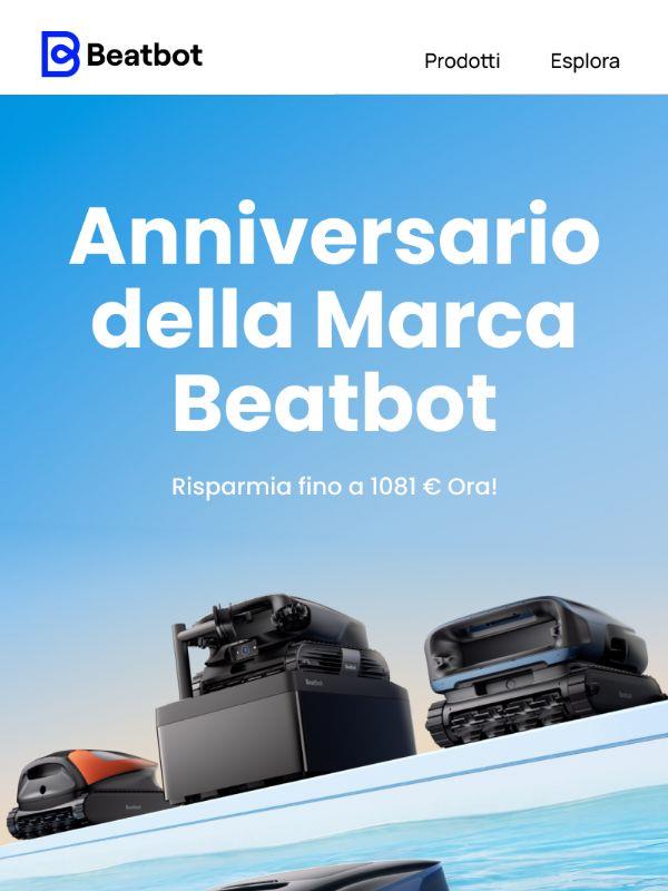 La Giornata del Brand Beatbot è arrivata! Sconti fino a 1081 € + Nuovi Pacchetti!