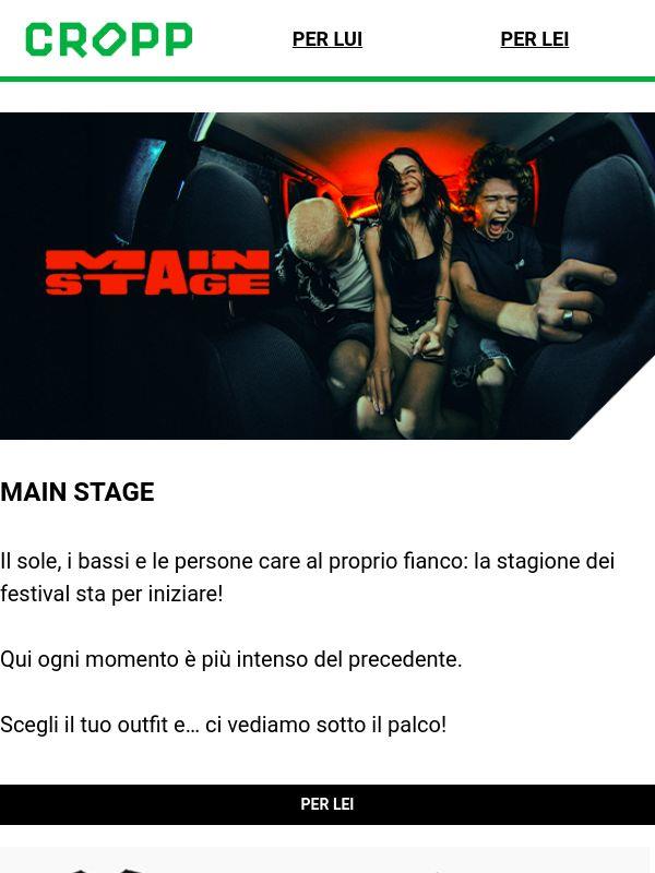 Sali sul MAIN STAGE🔥