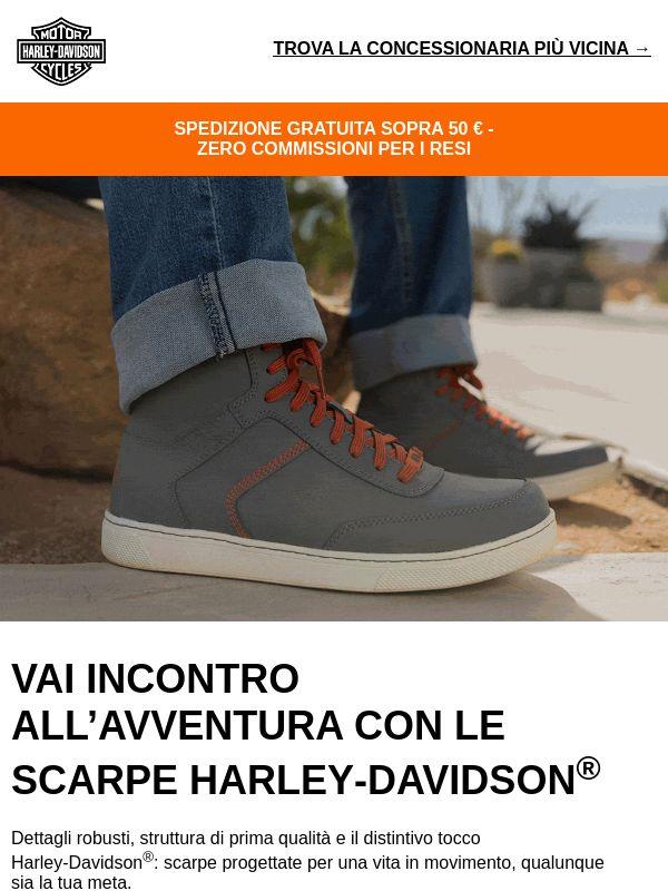 Inarrestabili su qualsiasi terreno. Calzature H-D