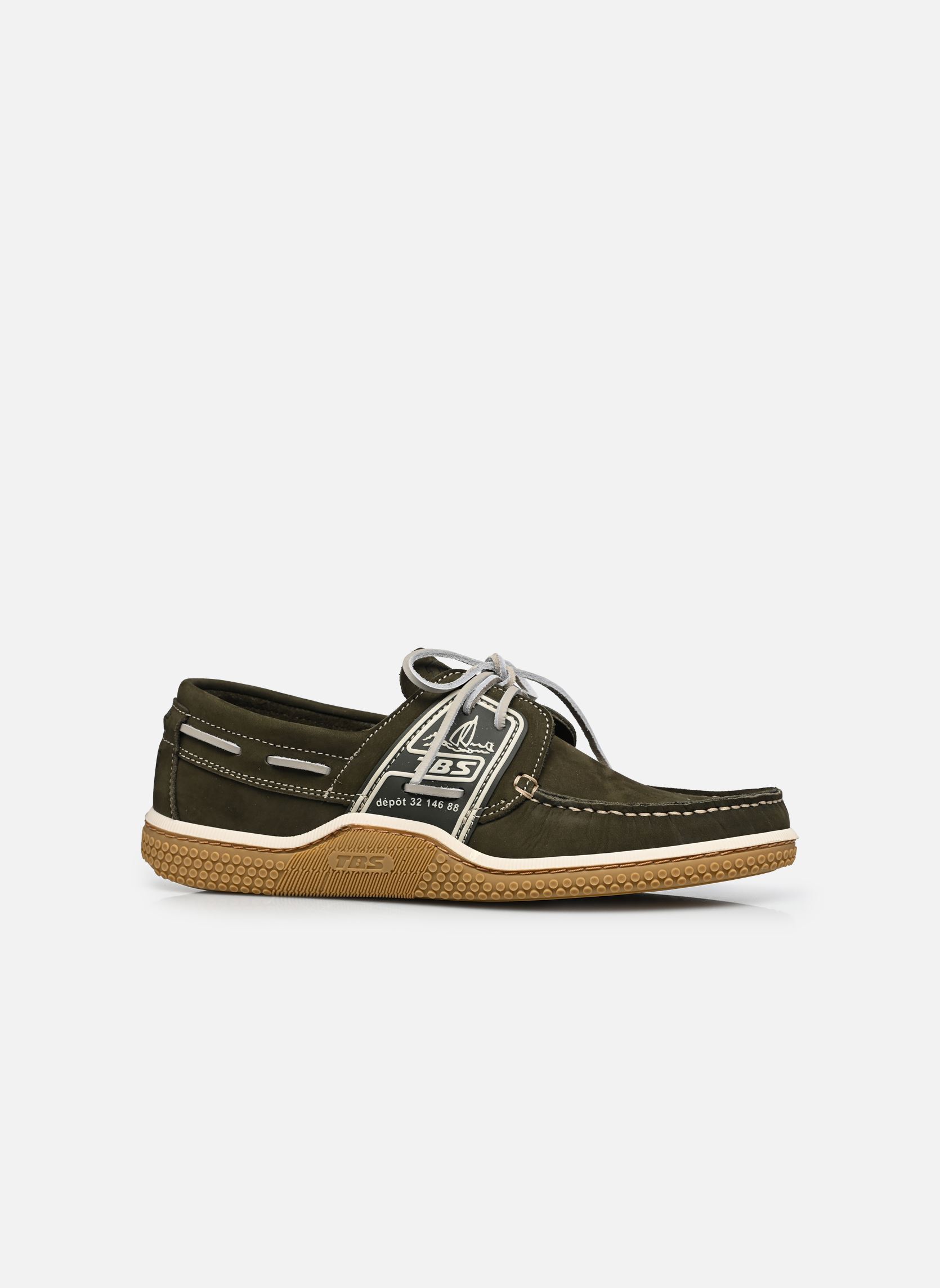 TBS Chaussures bateaux Globek homme vert