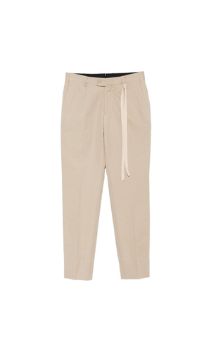 Pienza cotton and linen trousers