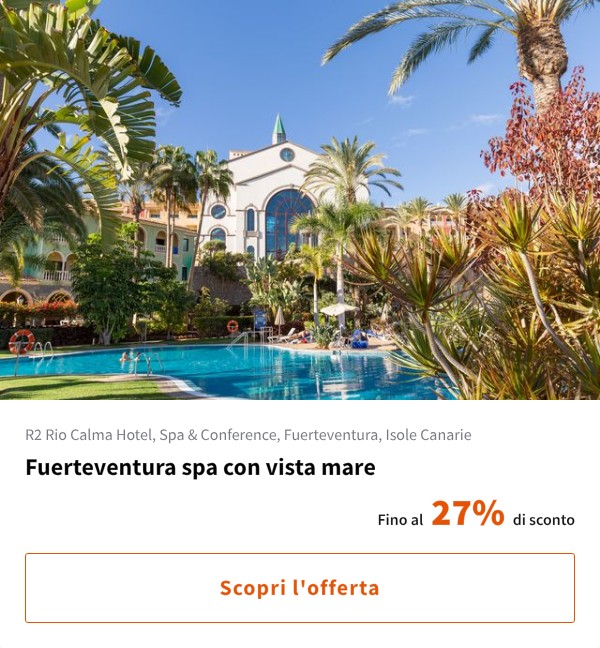 Fuerteventura spa con vista mare