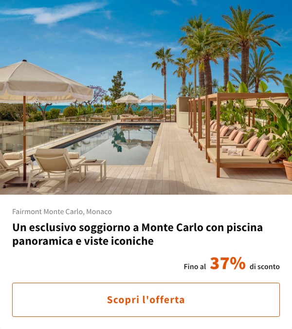 Un esclusivo soggiorno a Monte Carlo con piscina panoramica e viste iconiche