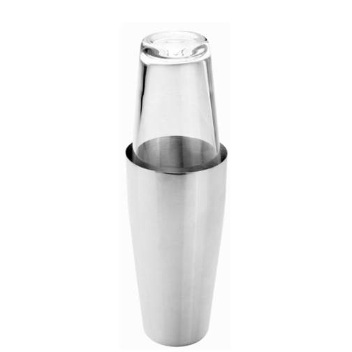 50 cl - Mixage Shaker Boston In Acciaio Inox Con Bicchiere In Vetro
