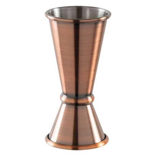 2-4 cl - Bar Happy Hour Jigger Dosatore Giapponese
In Acciaio Inox - Rame Anticato
