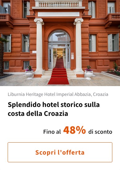 Splendido hotel storico sulla costa della Croazia