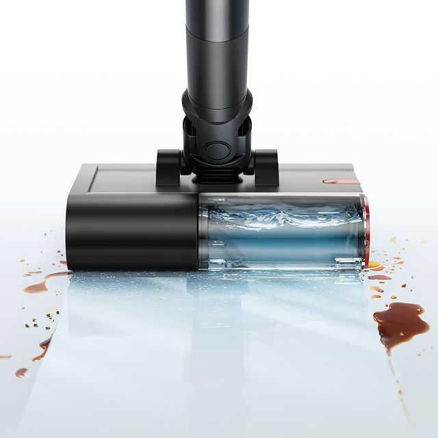 Close up of the Dyson WashG1 wet cleaner head.