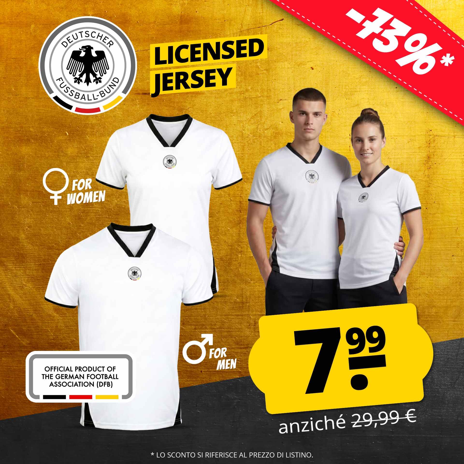 DFB germania uomo lizenz maglia