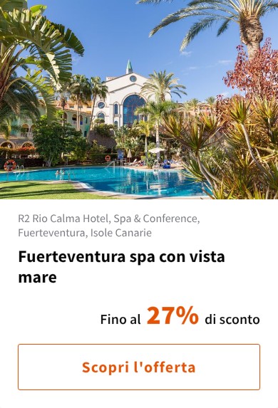 Fuerteventura spa con vista mare