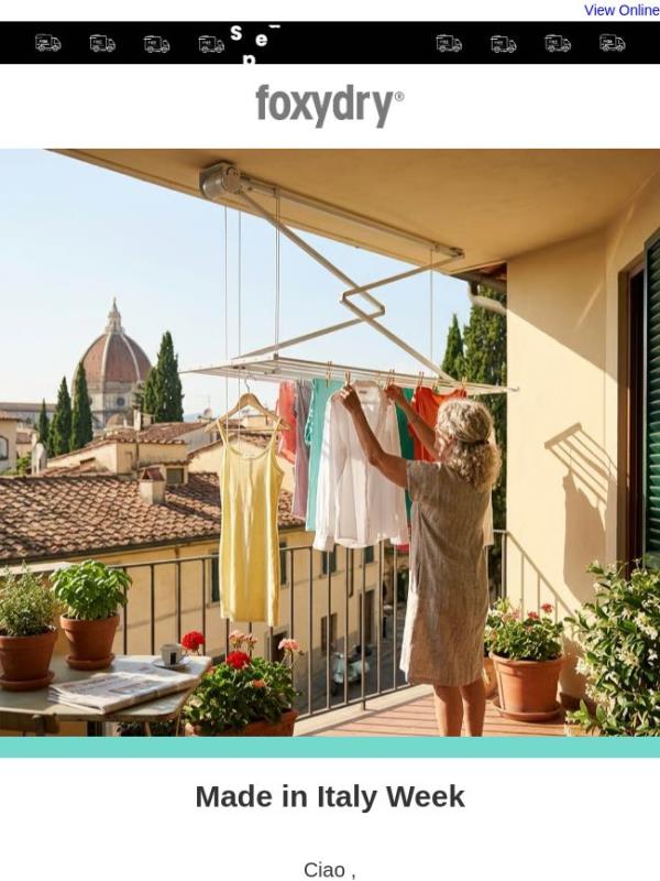 Made in Italy Week (13–19 maggio)