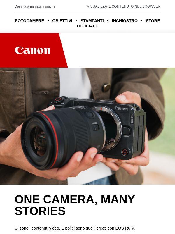Presentiamo EOS R6 V