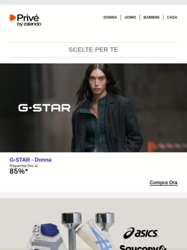 G-Star, Saucony Originals e Clarks ⎪ Inizia la caccia alle offerte