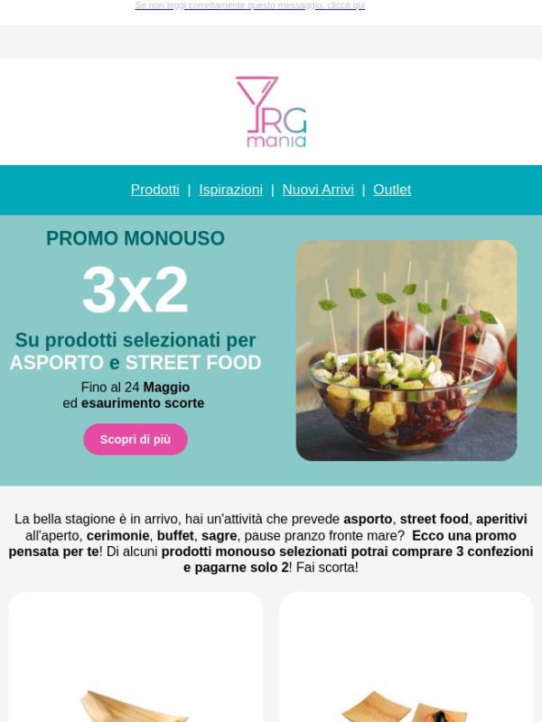 Super promo sui prodotti monouso 🧋preparati alla bella stagione!