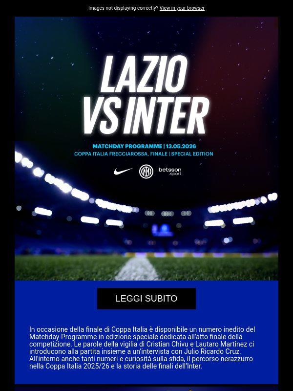 Il Matchday Programme della Finale di Coppa Italia