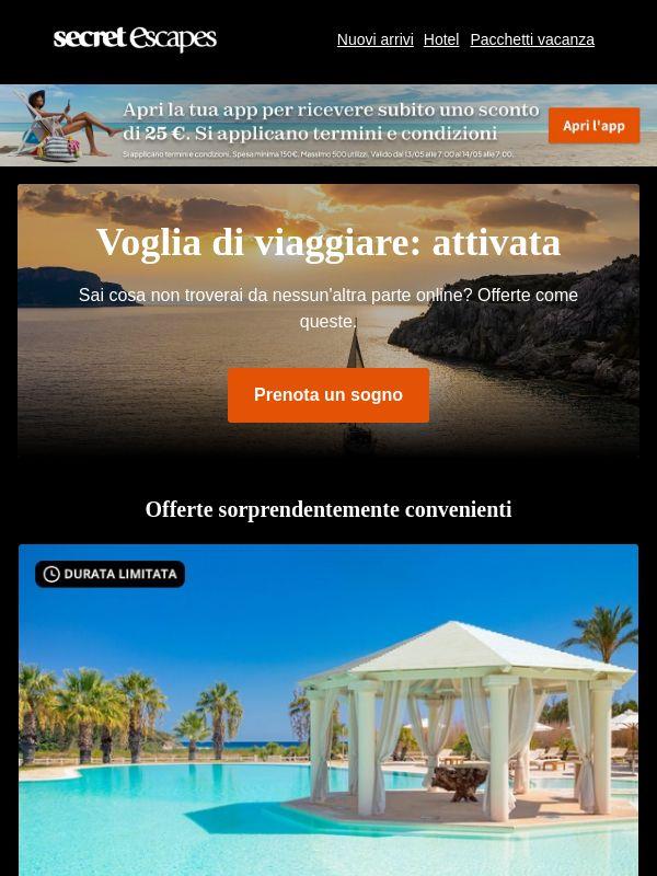 Piani per il mercoledì? Prenotare un viaggio