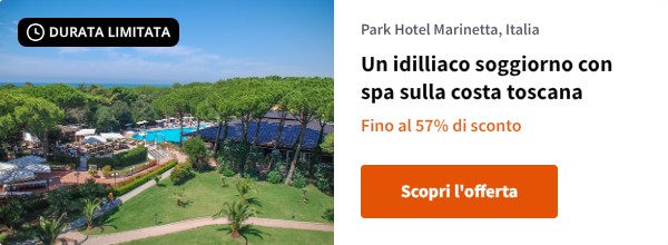 Un idilliaco soggiorno con spa sulla costa toscana